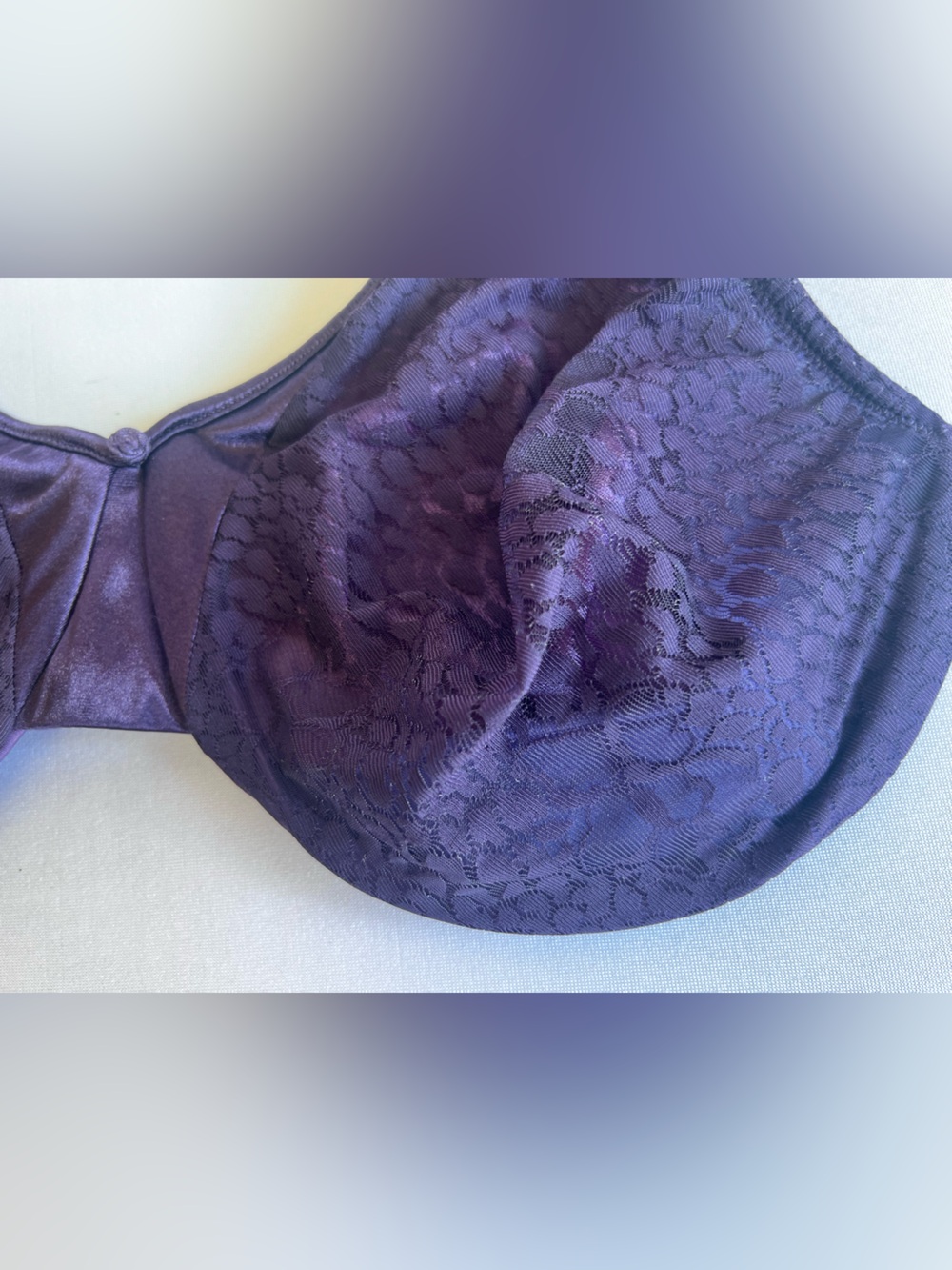 OKGS #35802 SIGNATURE SUPPORT LACE MINIMIZER BRA HAS UNDERWIRE UNPADDED 
36DDD - Picture 3 of 7